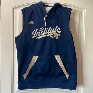 Adidas GeorgiaTech, sleeveless hoodie
